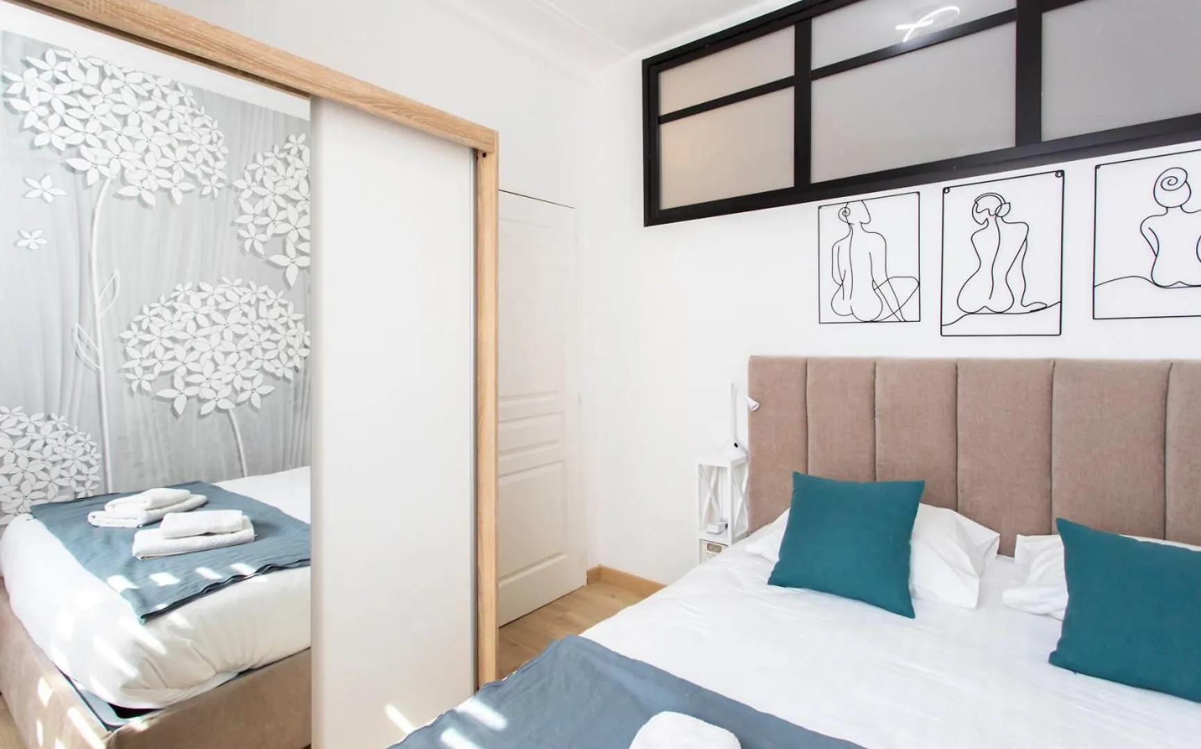 L52 2Bdr Massena Central, 2 Min From The Beach Ac Nice Appartement